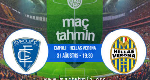 Empoli - Hellas Verona İddaa Analizi ve Tahmini 31 Ağustos 2022