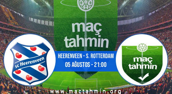 Heerenveen - S. Rotterdam İddaa Analizi ve Tahmini 05 Ağustos 2022