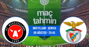 Midtjylland - Benfica İddaa Analizi ve Tahmini 09 Ağustos 2022