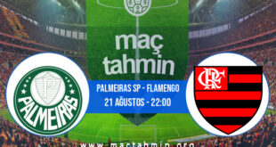 Palmeiras SP - Flamengo İddaa Analizi ve Tahmini 21 Ağustos 2022