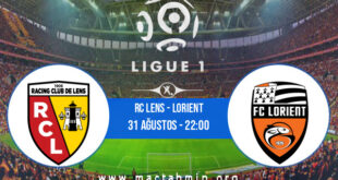 RC Lens - Lorient İddaa Analizi ve Tahmini 31 Ağustos 2022