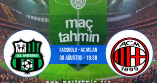 Sassuolo - AC Milan İddaa Analizi ve Tahmini 30 Ağustos 2022
