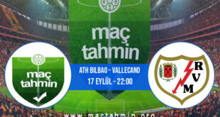 Ath Bilbao - Vallecano İddaa Analizi ve Tahmini 17 Eylül 2022