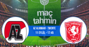 AZ Alkmaar - Twente İddaa Analizi ve Tahmini 11 Eylül 2022