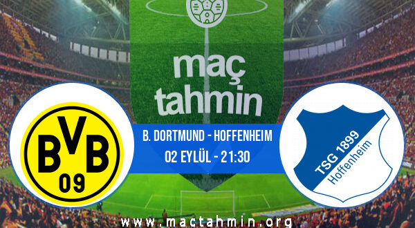 B. Dortmund - Hoffenheim İddaa Analizi ve Tahmini 02 Eylül 2022
