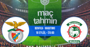 Benfica - Maritimo İddaa Analizi ve Tahmini 18 Eylül 2022