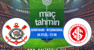 Corinthians - Internacional İddaa Analizi ve Tahmini 04 Eylül 2022
