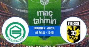Groningen - Vitesse İddaa Analizi ve Tahmini 04 Eylül 2022