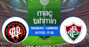 Paranaense - Fluminense İddaa Analizi ve Tahmini 04 Eylül 2022