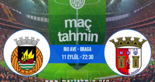 Rio Ave - Braga İddaa Analizi ve Tahmini 11 Eylül 2022
