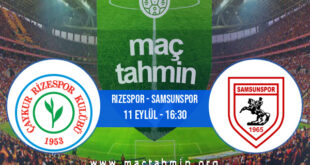 Rizespor - Samsunspor İddaa Analizi ve Tahmini 11 Eylül 2022