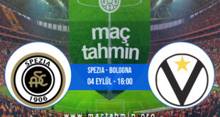 Spezia - Bologna İddaa Analizi ve Tahmini 04 Eylül 2022