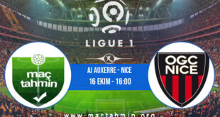 AJ Auxerre - Nice İddaa Analizi ve Tahmini 16 Ekim 2022