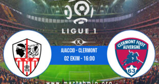 Ajaccio - Clermont İddaa Analizi ve Tahmini 02 Ekim 2022