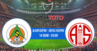 Alanyaspor - Antalyaspor İddaa Analizi ve Tahmini 14 Ekim 2022