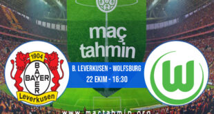 B. Leverkusen - Wolfsburg İddaa Analizi ve Tahmini 22 Ekim 2022