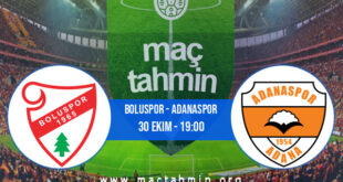 Boluspor - Adanaspor İddaa Analizi ve Tahmini 30 Ekim 2022