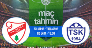 Boluspor - Tuzlaspor İddaa Analizi ve Tahmini 02 Ekim 2022