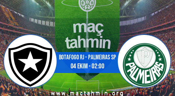 Botafogo RJ - Palmeiras SP İddaa Analizi ve Tahmini 04 Ekim 2022