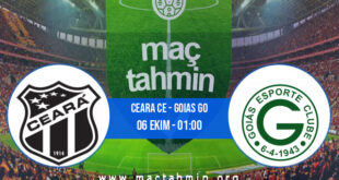 Ceara CE - Goias GO İddaa Analizi ve Tahmini 06 Ekim 2022