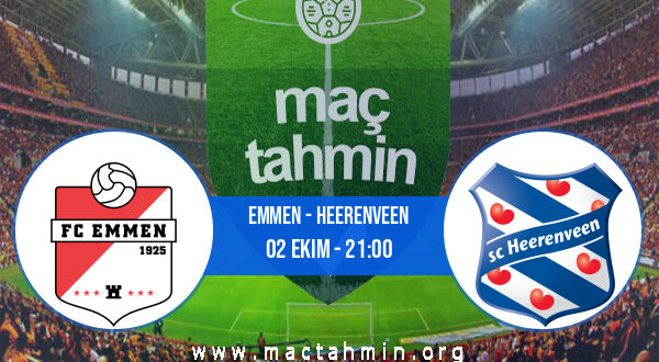 Emmen - Heerenveen İddaa Analizi ve Tahmini 02 Ekim 2022