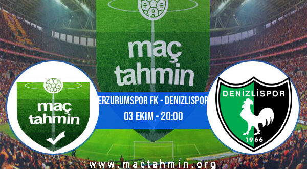 Erzurumspor FK - Denizlispor İddaa Analizi ve Tahmini 03 Ekim 2022