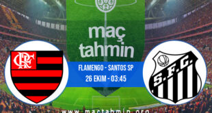 Flamengo - Santos SP İddaa Analizi ve Tahmini 26 Ekim 2022