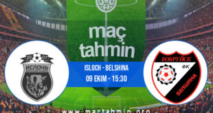 Isloch - Belshina İddaa Analizi ve Tahmini 09 Ekim 2022