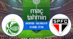 Juventude - Sao Paulo SP İddaa Analizi ve Tahmini 23 Ekim 2022