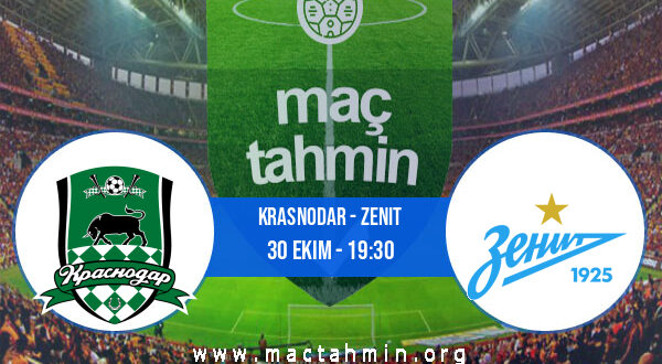 Krasnodar - Zenit İddaa Analizi ve Tahmini 30 Ekim 2022