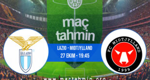 Lazio - Midtjylland İddaa Analizi ve Tahmini 27 Ekim 2022