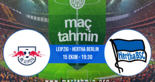 Leipzig - Hertha Berlin İddaa Analizi ve Tahmini 15 Ekim 2022