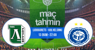 Ludogorets - HJK Helsinki İddaa Analizi ve Tahmini 13 Ekim 2022