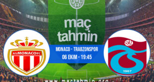 Monaco - Trabzonspor İddaa Analizi ve Tahmini 06 Ekim 2022