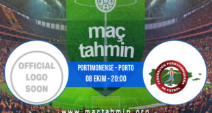 Portimonense - Porto İddaa Analizi ve Tahmini 08 Ekim 2022