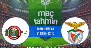 Porto - Benfica İddaa Analizi ve Tahmini 21 Ekim 2022