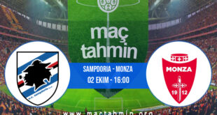 Sampdoria - Monza İddaa Analizi ve Tahmini 02 Ekim 2022