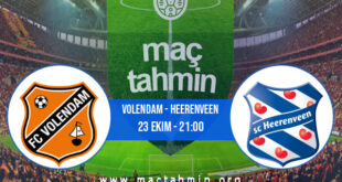 Volendam - Heerenveen İddaa Analizi ve Tahmini 23 Ekim 2022