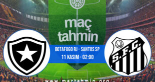 Botafogo RJ - Santos SP İddaa Analizi ve Tahmini 11 Kasım 2022