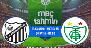 Bragantino - America MG İddaa Analizi ve Tahmini 06 Kasım 2022