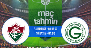 Fluminense - Goias GO İddaa Analizi ve Tahmini 10 Kasım 2022