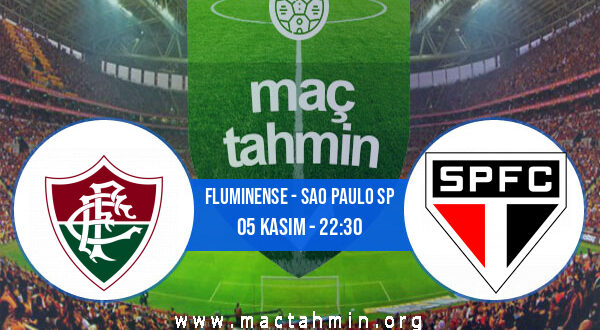 Fluminense - Sao Paulo SP İddaa Analizi ve Tahmini 05 Kasım 2022
