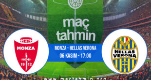 Monza - Hellas Verona İddaa Analizi ve Tahmini 06 Kasım 2022