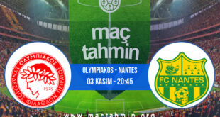Olympiakos - Nantes İddaa Analizi ve Tahmini 03 Kasım 2022