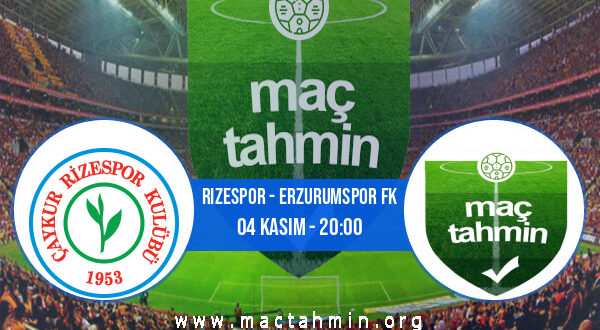 Rizespor - Erzurumspor FK İddaa Analizi ve Tahmini 04 Kasım 2022
