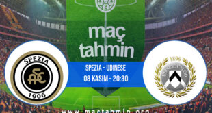 Spezia - Udinese İddaa Analizi ve Tahmini 08 Kasım 2022