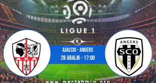 Ajaccio - Angers İddaa Analizi ve Tahmini 28 Aralık 2022