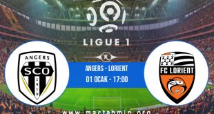Angers - Lorient İddaa Analizi ve Tahmini 01 Ocak 2023