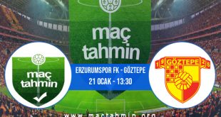 Erzurumspor FK - Göztepe İddaa Analizi ve Tahmini 21 Ocak 2023