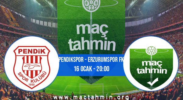 Pendikspor - Erzurumspor FK İddaa Analizi ve Tahmini 16 Ocak 2023